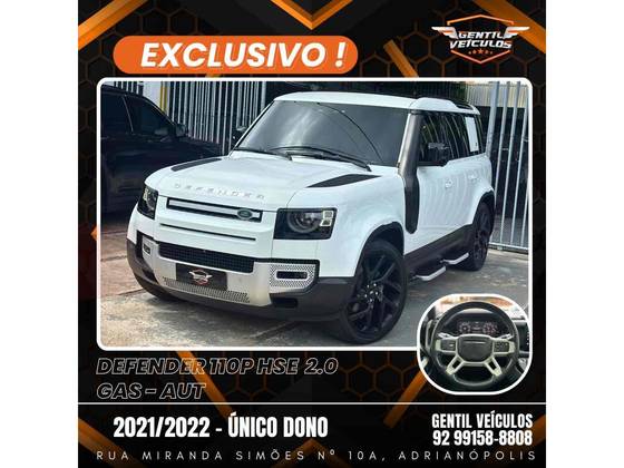 LAND ROVER DEFENDER 2.0 P300 GASOLINA 110 HSE AWD AUTOMÁTICO LAND ROVER DEFENDER 2.0 P300 GASOLINA 110 HSE AWD AUTOMÁTICO